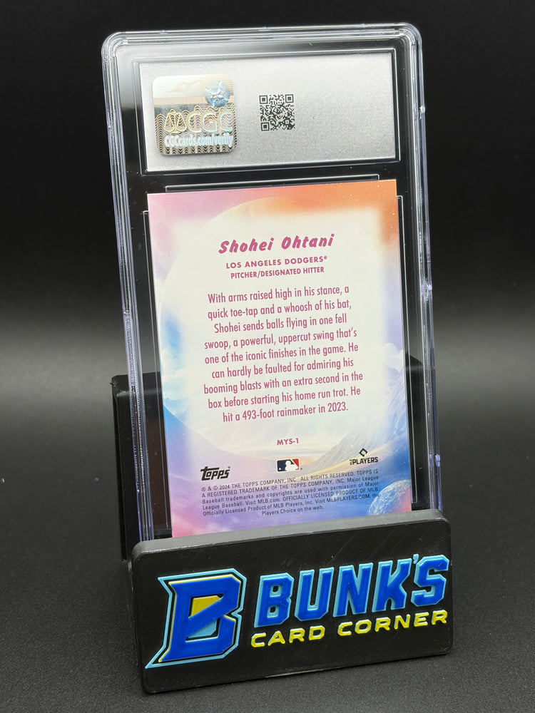 2024 Shohei Ohtani Mystical Topps Update CGC 10