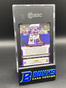 2020 Justin Jefferson Red/White/Blue Prizm SGC 9.5