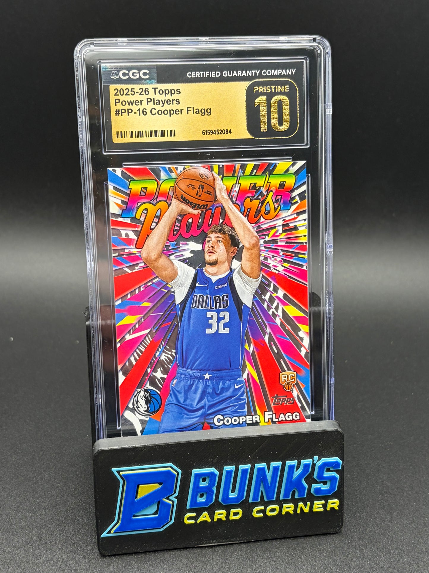 2025-26 Cooper Flagg Power Plays CGC Pristine 10 RC