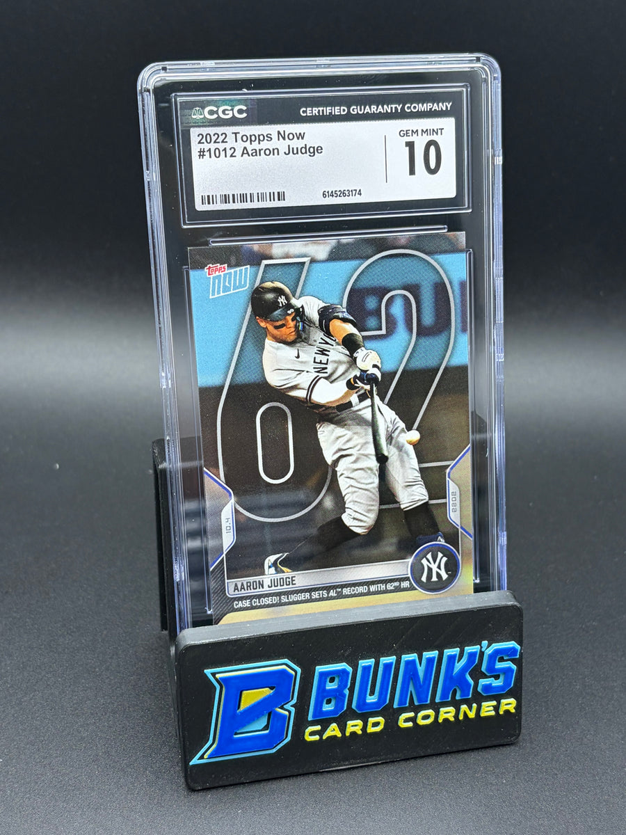 2022 Aaron Judge Topps Now CGC 10