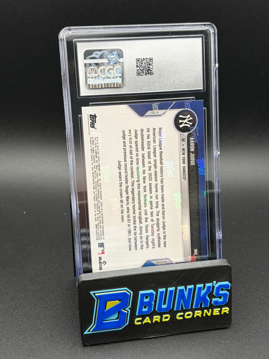 2022 Aaron Judge Topps Now CGC 10