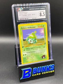 2000 Erika's Bulbasaur Gym Challenge 1st Edition CGC 8.5