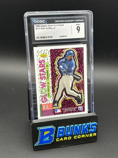 1993 Ken Griffey Jr Upper Deck Fun Packs CGC 9