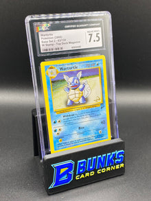 2000 Wartortle Base Set 2 W Stamp CGC 7.5