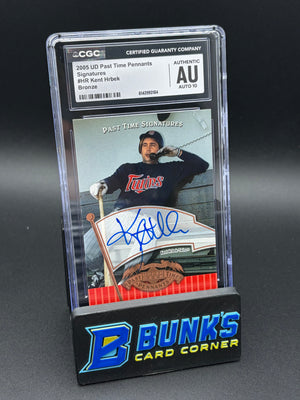 2005 Kent Hrbek Bronze Signatures CGC AU Auto 10