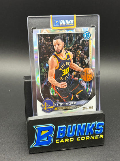 2025 Stephen CurryBowman Briefing Lava Refractor 202/399