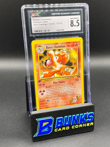 2000 Blaine's Charmeleon Gym Challenge 1st Edition CGC 8.5