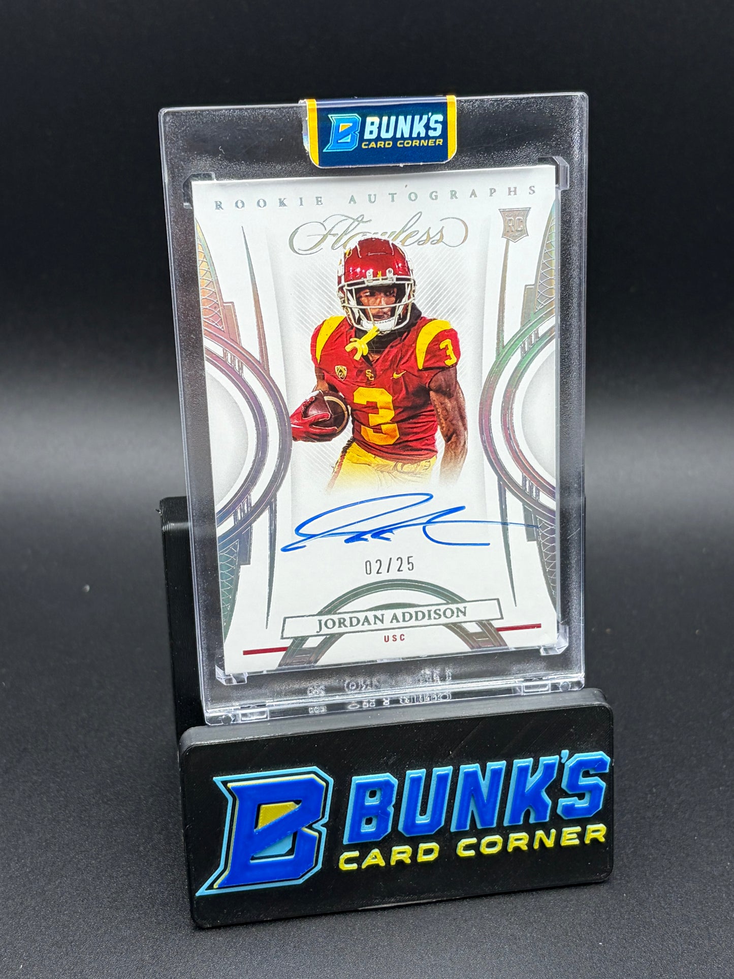 2023 Jordan Addison Flawless Rookie Auto 2/25