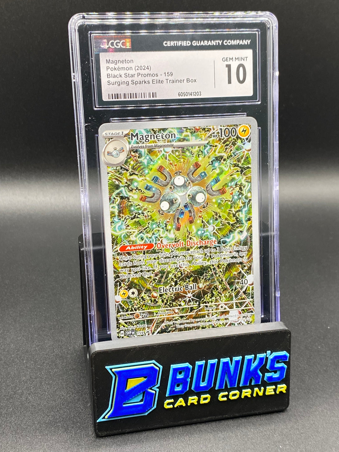 2024 Magneton Surging Sparks ETB Promo CGC 10