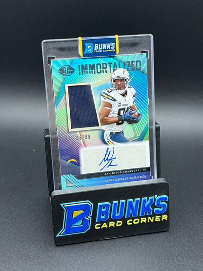 2023 Antonio Gates Illusions Immortalized Patch Auto 66/99