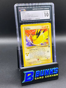 2000 Zapdos Promo Error Illustrator CGC 10