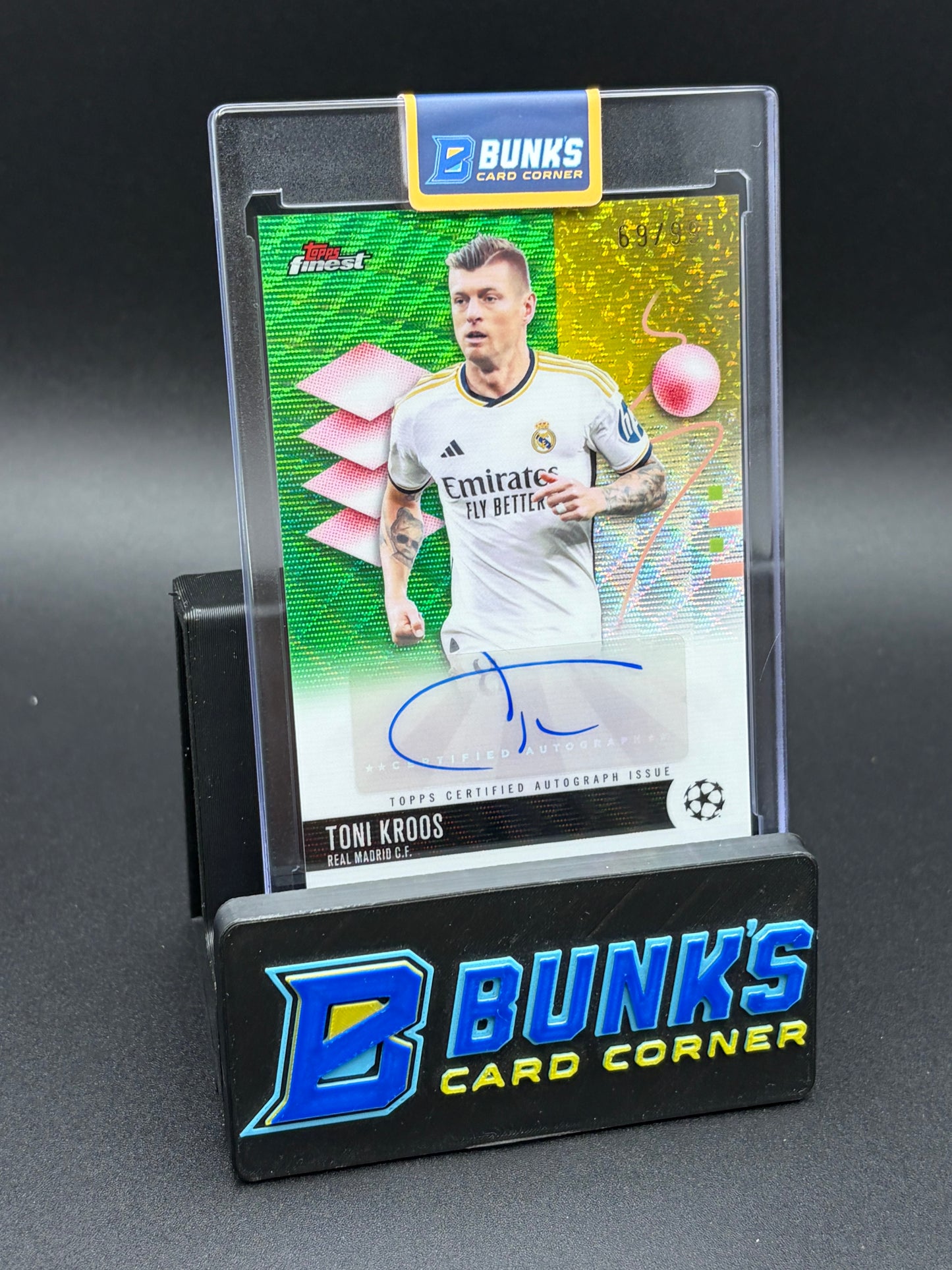 2026 Toni Kroos Auto Topps Finest Club Competitions