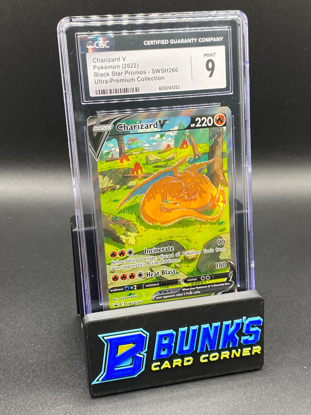 2022 Charizard V Ultra-Premium Collection Promo CGC 9