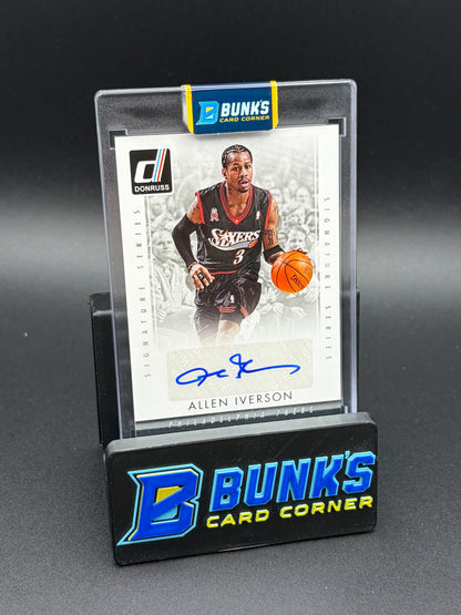 2015-16 Allen Iverson Donruss Panini Auto