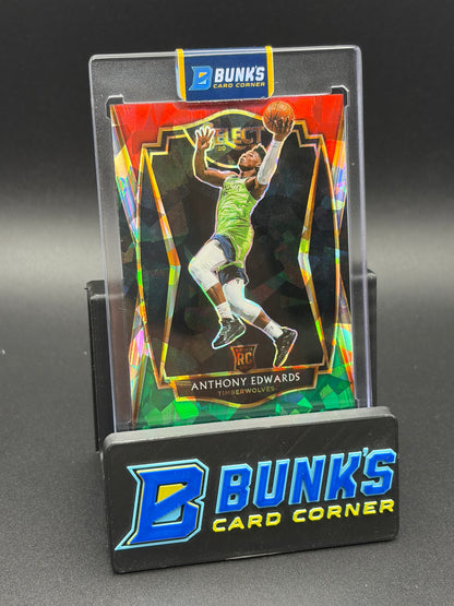 2021 Anthony Edwards Red/Green Ice RC