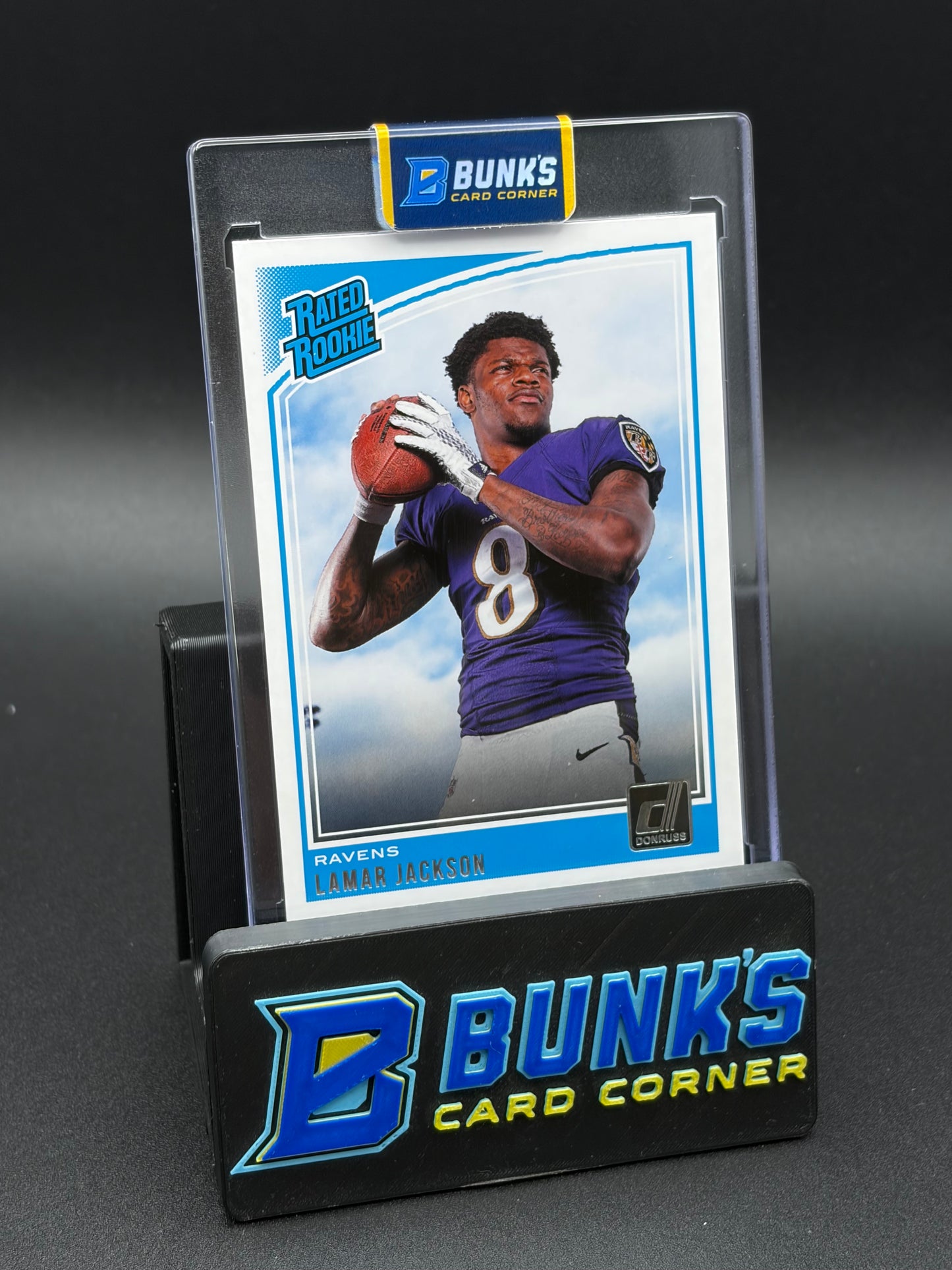 2018 Lamar Jackson Donruss Panini RC