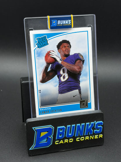 2018 Lamar Jackson Donruss Panini RC