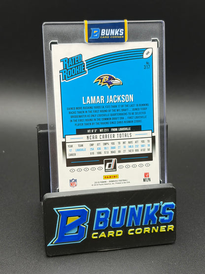 2018 Lamar Jackson Donruss Panini RC