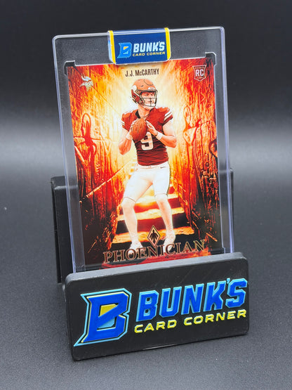 2024 JJ McCarthy Phoenix Panini Phoenician RC