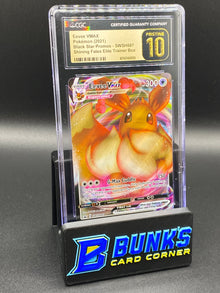 2021 Eevee Vmax Shining Fate ETB Promo CGC PRISTINE 10