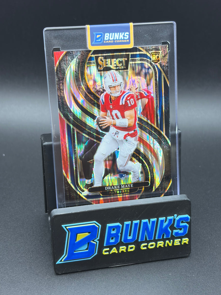2024 Drake Maye Select Panini Shock RC