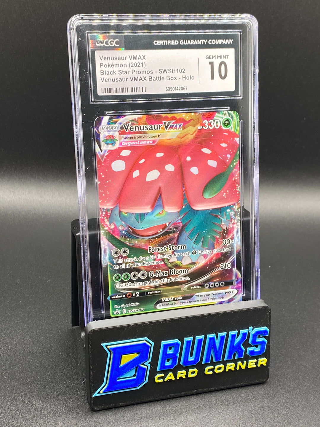 2021 Venusaur Vmax Promo CGC 10