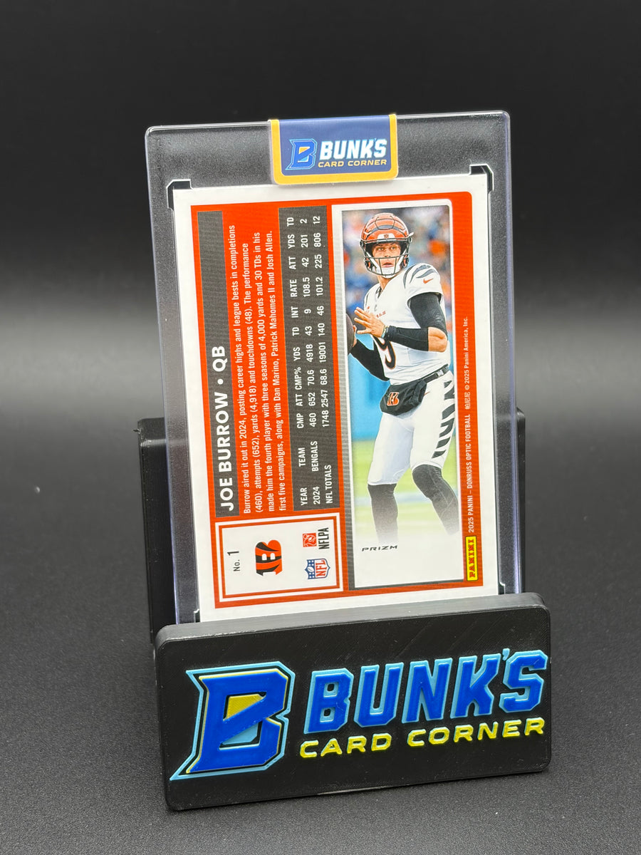 2025 Joe Burrow Donruss Optic Panini