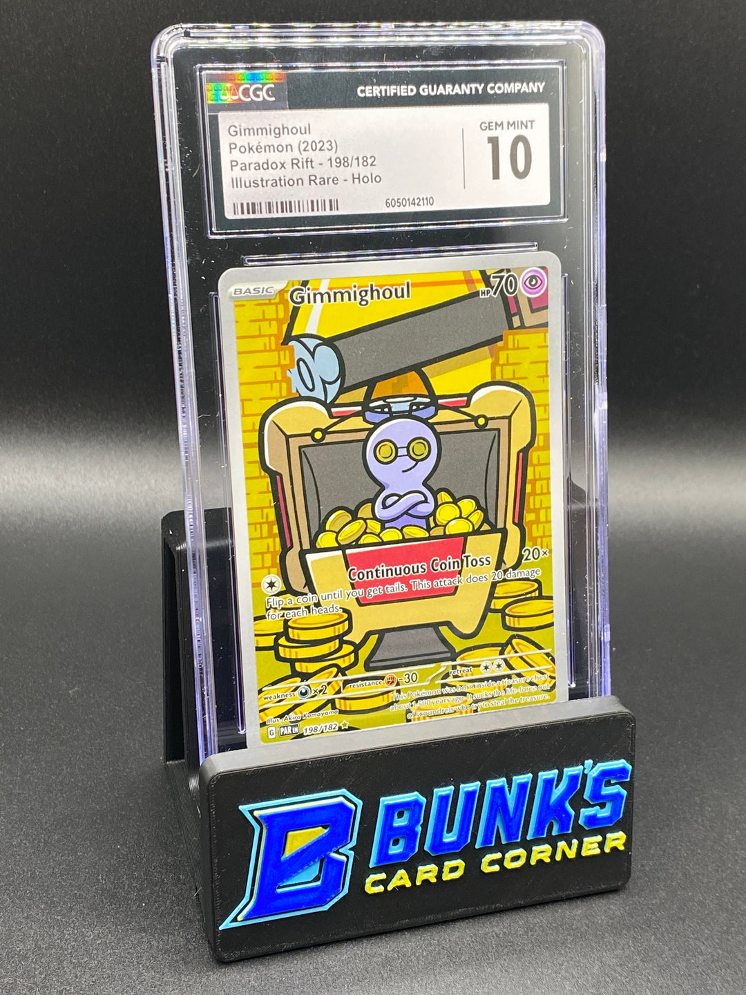 2023 Gimmighoul Illustration Rare Paradox Rift CGC 10