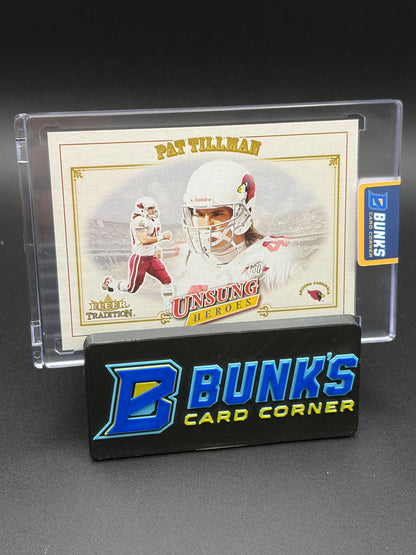2001 Pat Tillman Grin & Bear It Fleer