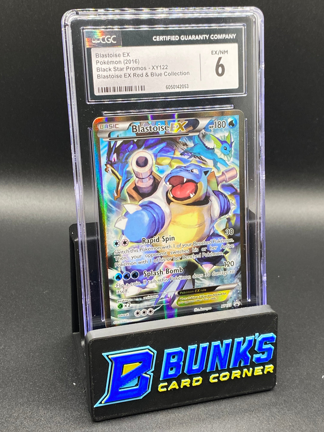 2016 Blastoise EX Promo CGC 6