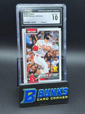 2026 Roman Anthony Topps CGC 10 RC