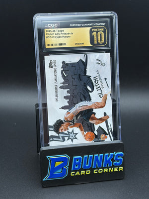 2025-26 Dylan Harper Clutch City Prospects CGC Pristine 10 RC