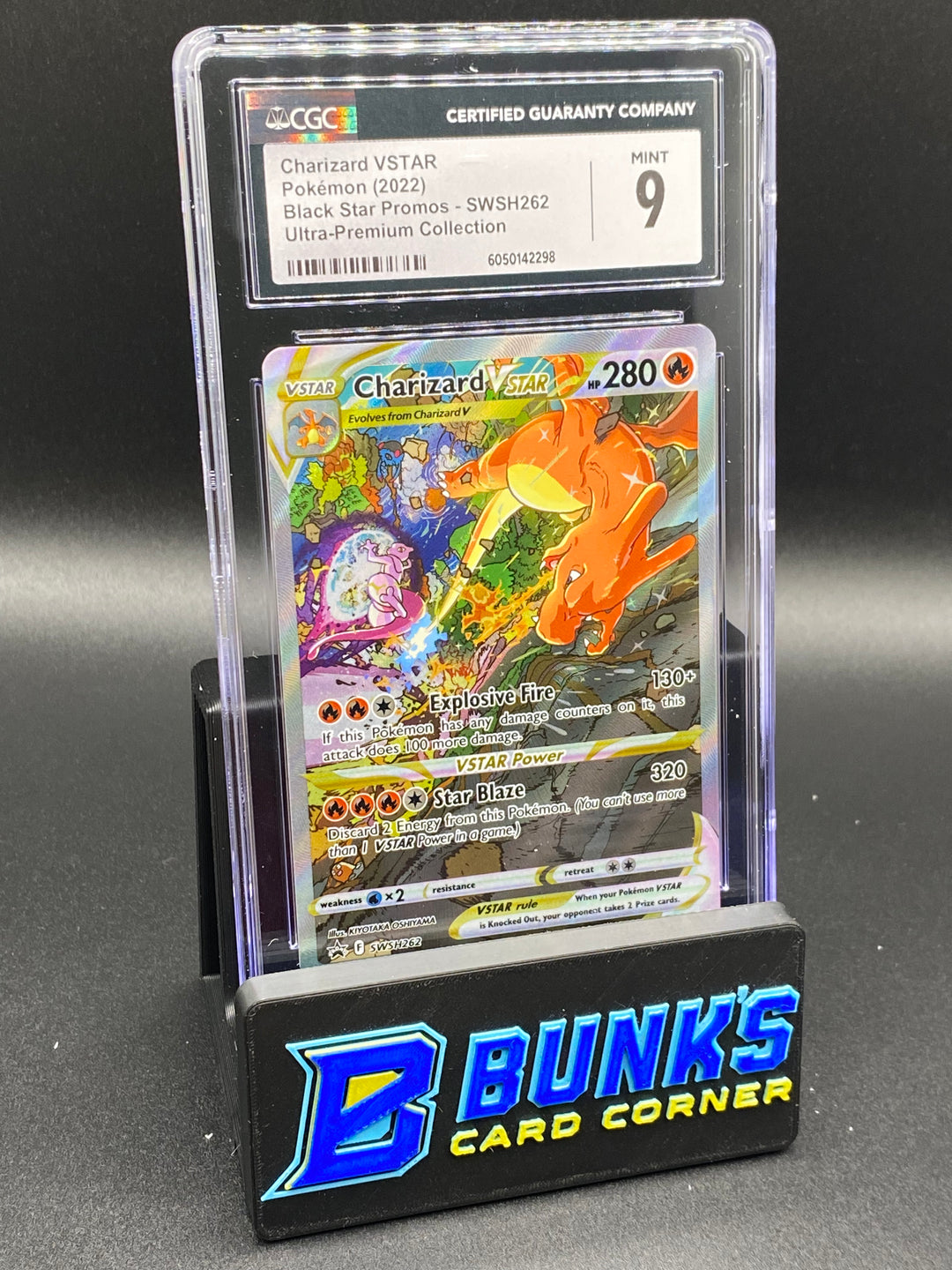 2022 Charizard Vstar Promo CGC 9