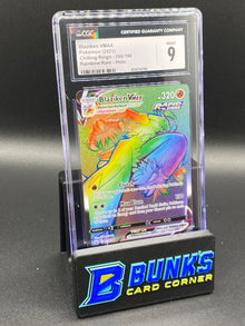 2021 Blaziken Rainbow Rare Chilling Reign CGC 9