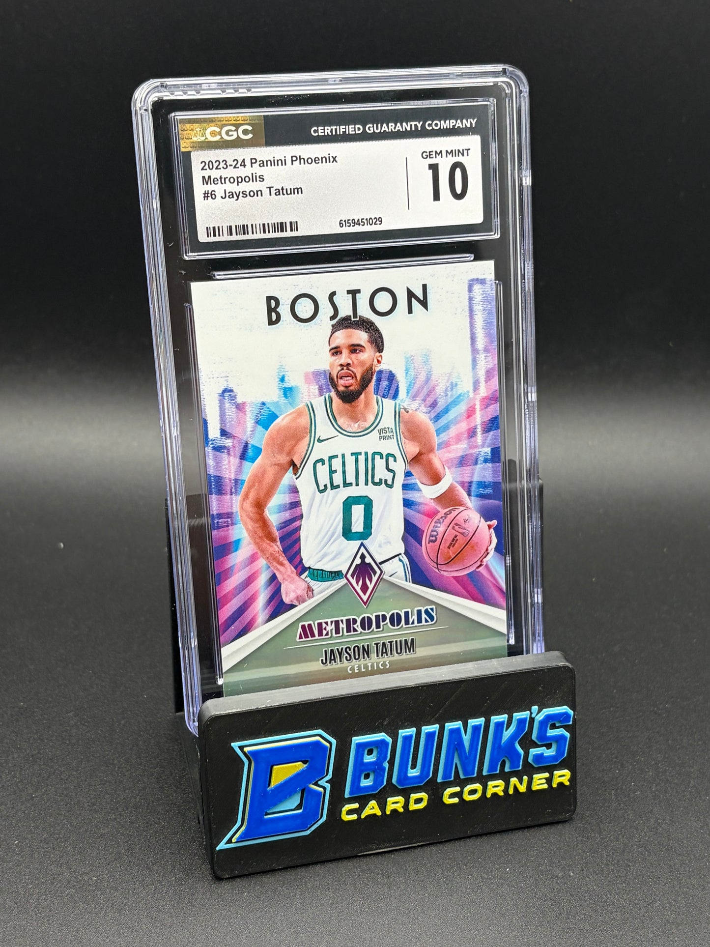 2023-24 Jayson Tatum Metropolis Panini Phoenix CGC 10