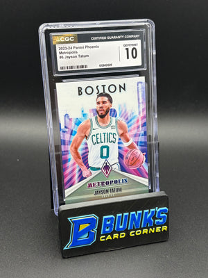 2023-24 Jayson Tatum Metropolis Panini Phoenix CGC 10