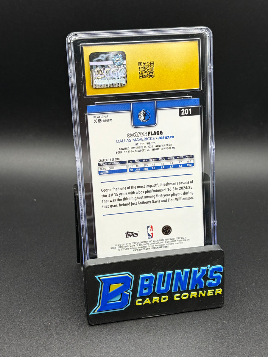 2025-26 Cooper Flagg CGC Pristine 10 RC