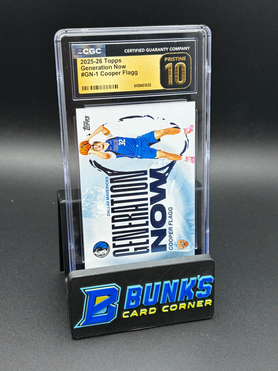 2025-26 Cooper Flagg Generation Now Topps CGC Pristine 10 RC