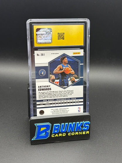 2020-21 Anthony Edwards Green Mosaic CGC Pristine 10 RC