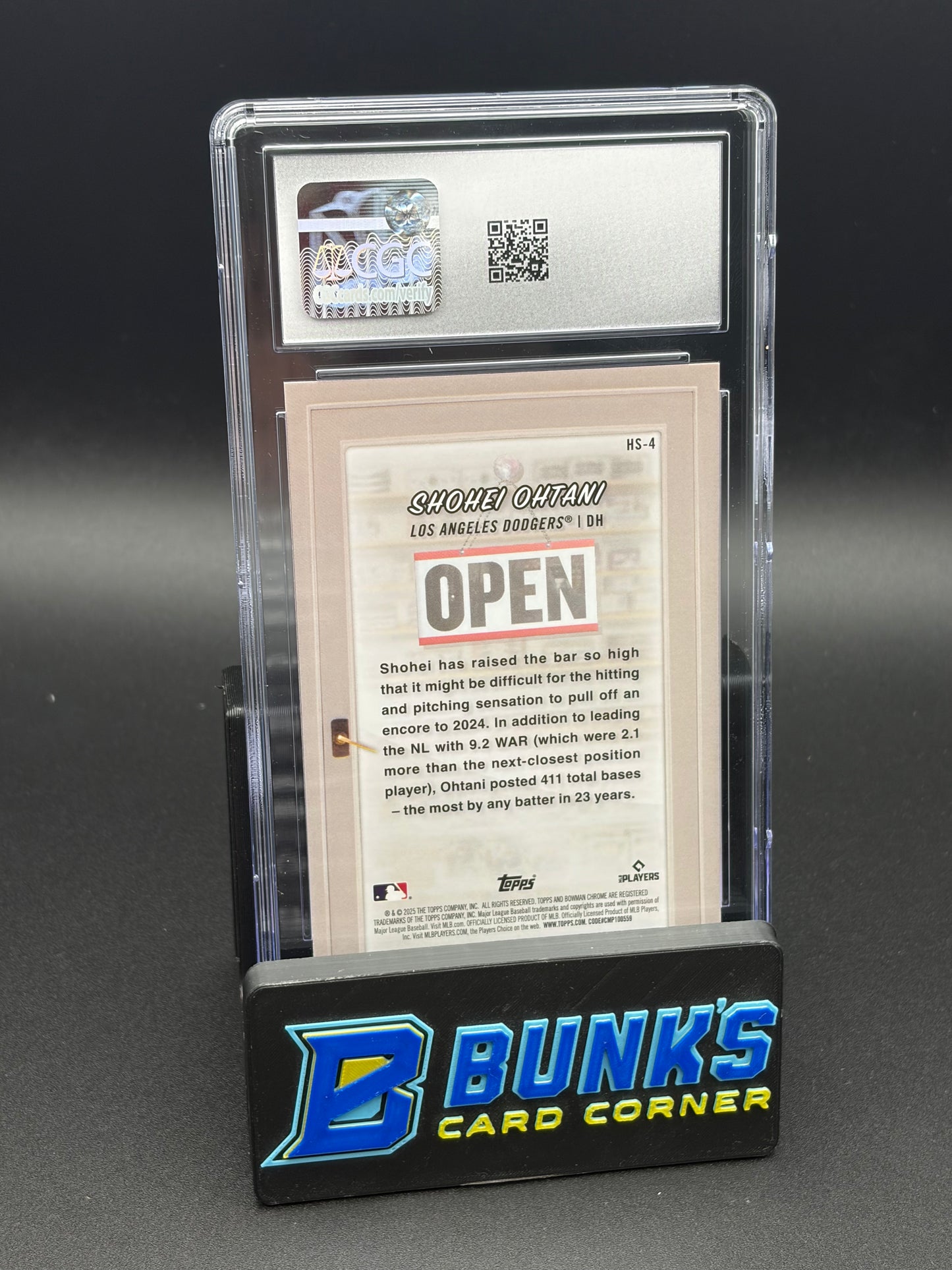 2025 Shohei Ohtani Hobby Stars Bowman CGC 10
