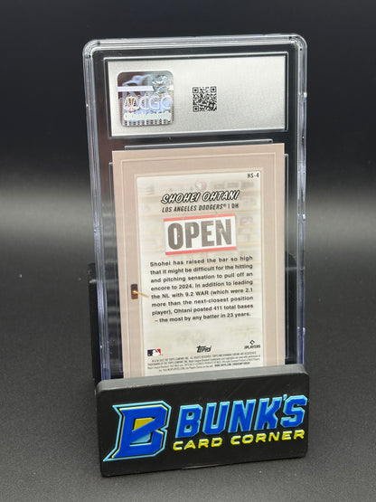 2025 Shohei Ohtani Hobby Stars Bowman CGC 10