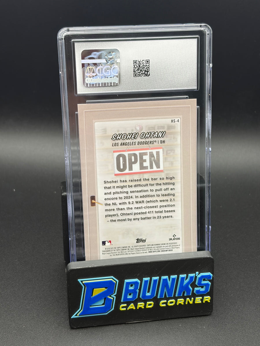 2025 Shohei Ohtani Hobby Stars Bowman CGC 10
