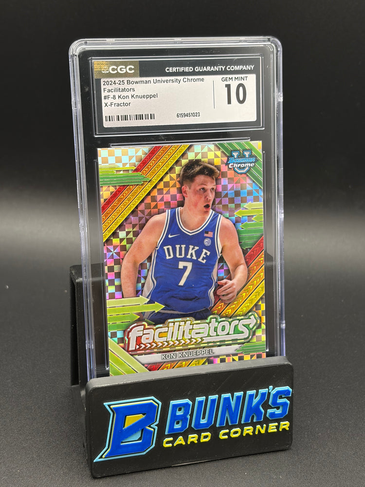 2024-25 Kon Knueppel X-Fractor Bowman CGC 10