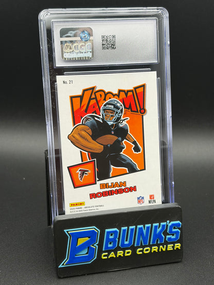 2025 Bijan Robinson Kaboom Absolute CGC 10