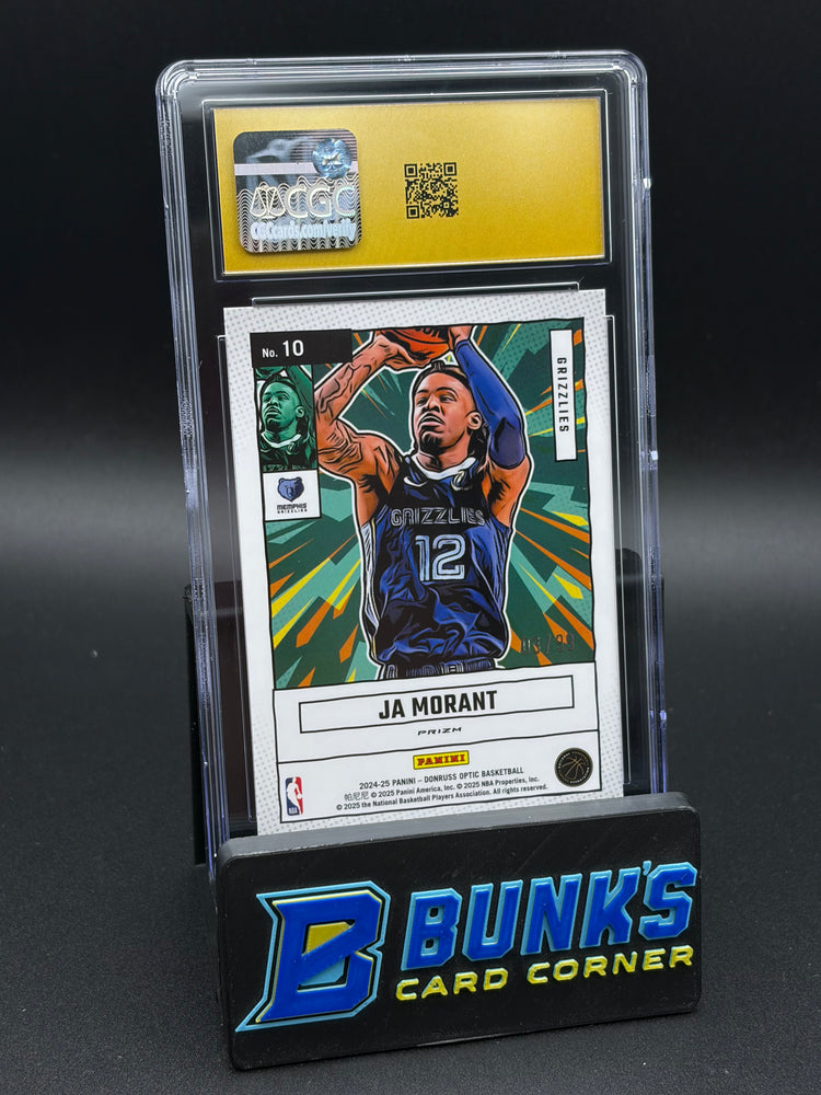 2024025 Ja Morant Red Net Marvels Donruss Optic CGC Pristine 10 3/99