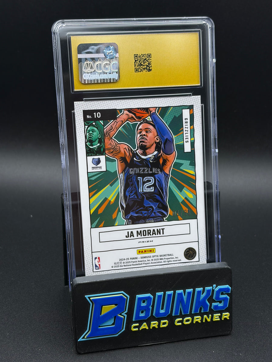 2024025 Ja Morant Red Net Marvels Donruss Optic CGC Pristine 10 3/99