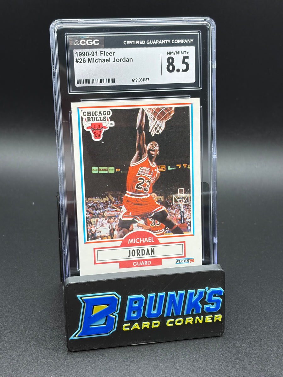1990-91 Michael Jordan Fleer CGC 8.5