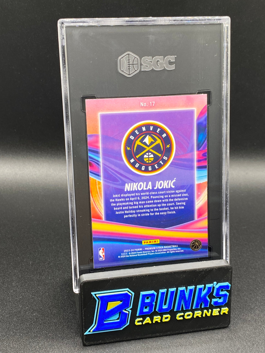 2023-24 Nikola Jokic Anti Gravity SGC 9.5