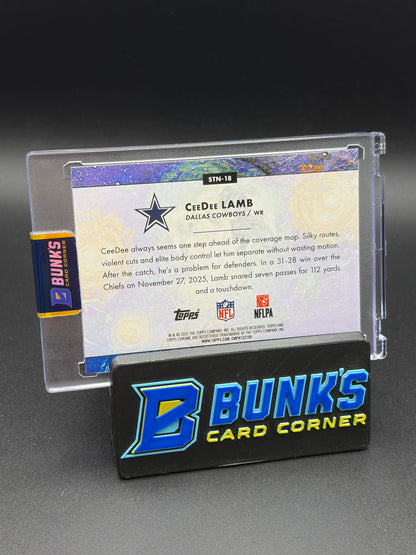 2025 CeeDee Lamb Stars in the Night Topps Chrome