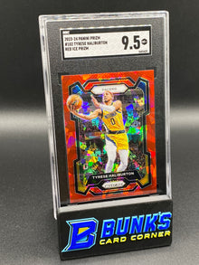 2023-24 Tyrese Haliburton Red Ice Prizm SGC 9.5